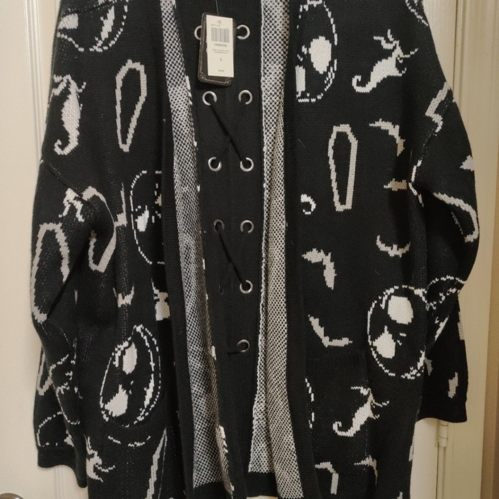Jack skellington cardigan
